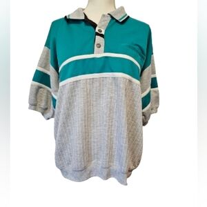 Greenline International Vintage Short Sleeve Polo Men's Size XL